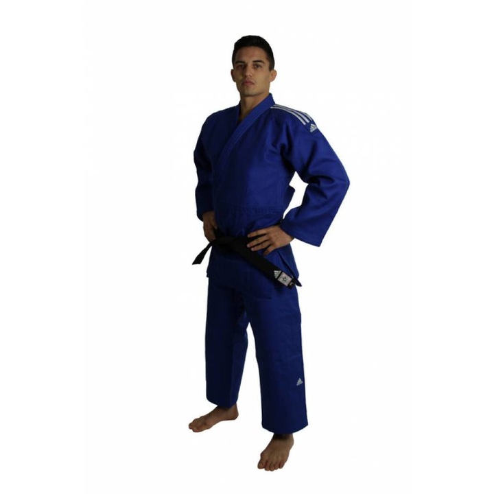 Кимоно за джудо Adidas Training J500, памук, синьо, L INTL, 180 см