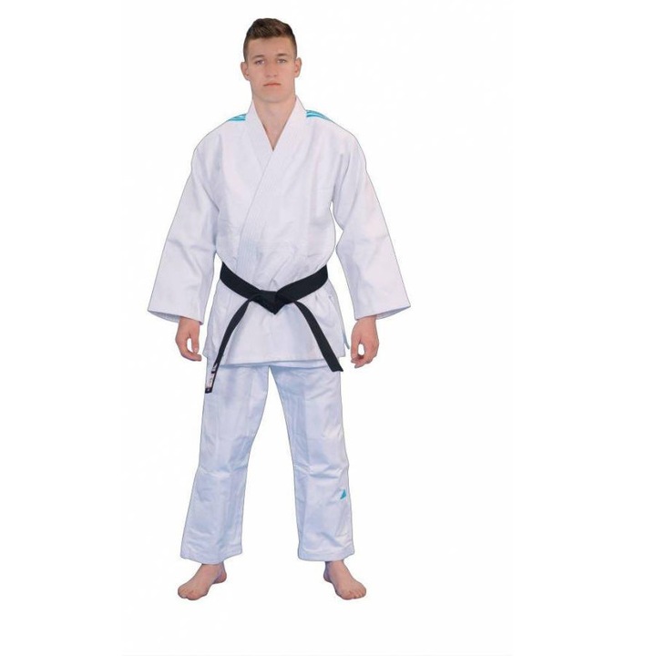 Kimono Judo Adidas Contest J650, Bumbac, Alb, L INTL, 180 cm