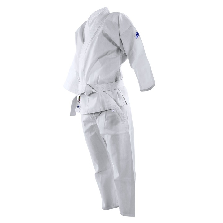 Kimono Karate Adidas Evolution, Poliester, Alb, L INTL, 180 cm