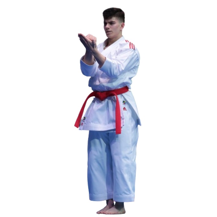 Кимоно Karate Adidas kata shori, MS-1268, Памук, Бяло, L INTL, 185 cm