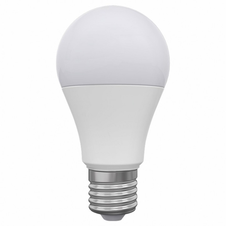 LED крушка Lightex A60, 15W, 220V, E27, Естествена светлина, 1521lm