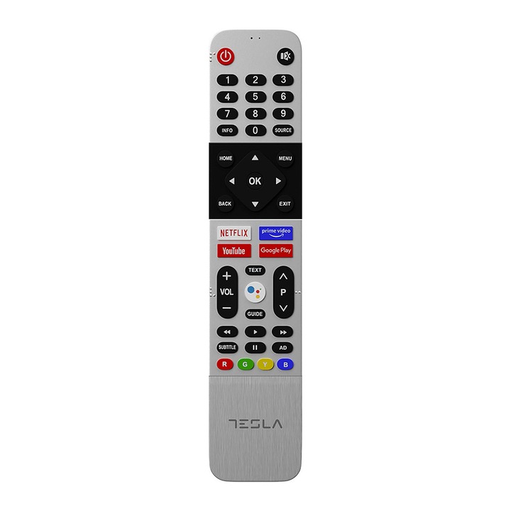 N030107-000719-001 Tesla Smart TV távirányító, eredeti