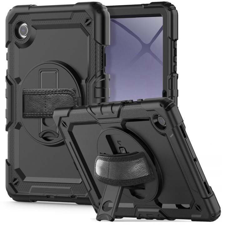 Калъф Tech-Protect Solid360 за Samsung Galaxy Tab A9+ Plus 11.0 X210/X215/X216 Черен