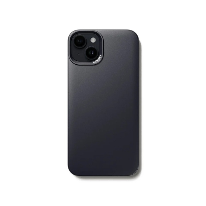 Husa de protectie Nudient Thin Case with MagSafe pentru iPhone 15 Plus, Midwinter Blue