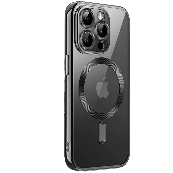 Husa de protectie pentru iPhone 15 Pro Max, cu MagSafe, protectie camera, rezistenta la socuri si apa