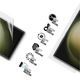 Huawei P30 Pro-val kompatibilis matt fólia, Protect Shield matt bevonat, tükröződésmentes, UV-ellenes, sárgásgátló, ütésgátló, regenerálható hidrogél, egyszerű és száraz telepítés, teljes ragasztó, teljes Borító
