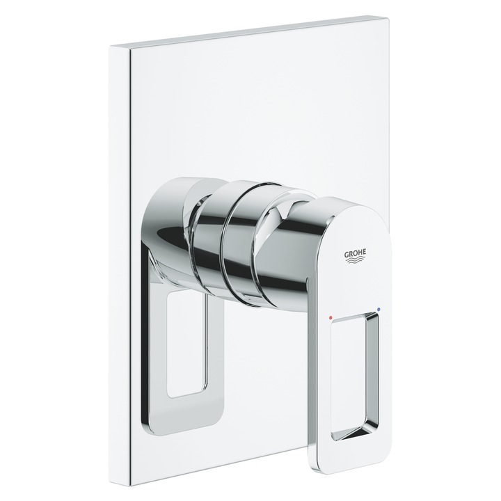Смесител Grohe Allure Quadra, Стенен, За душ, За вграждане, Без тяло за вграждане, Хром