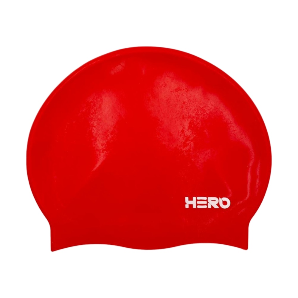 Casca Inot Casca de inot din Silicon Hero, Rosu - eMAG.ro