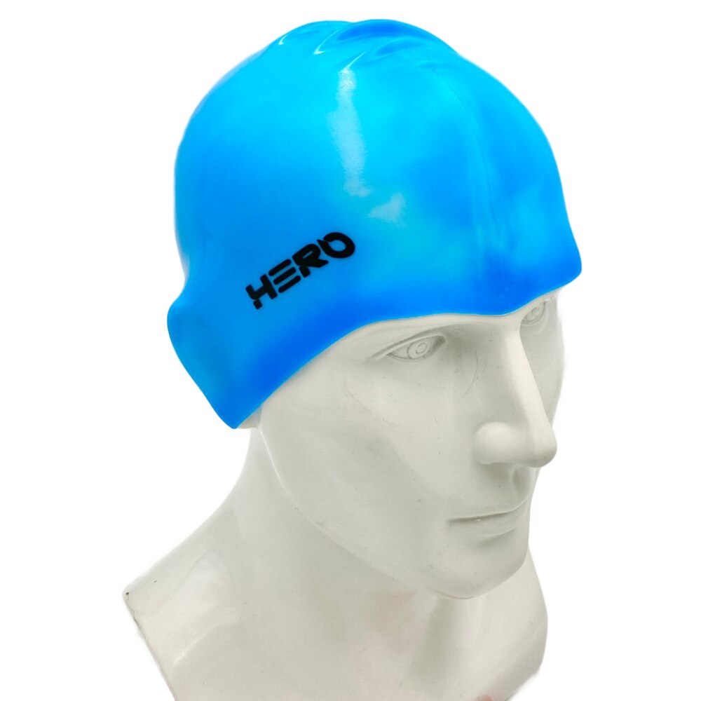 Casca Inot Casca de inot din Silicon Hero, Albastru Deschis - eMAG.ro