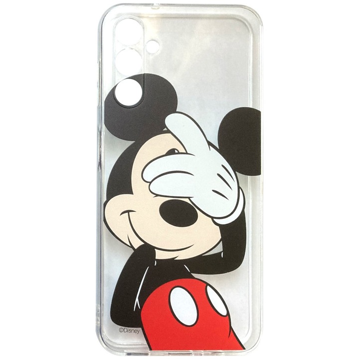Предпазен калъф Disney Mickey, 003, Partial print, за Samsung Galaxy A14/Galaxy A14 5G, Прозрачен/Многоцветен