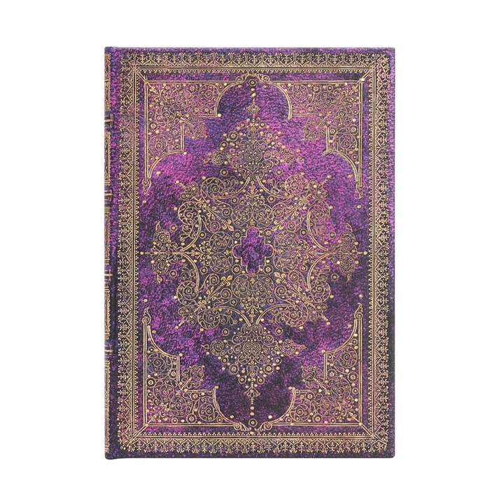 Agenda, Paperblanks, 72 pagini, Mov/Auriu