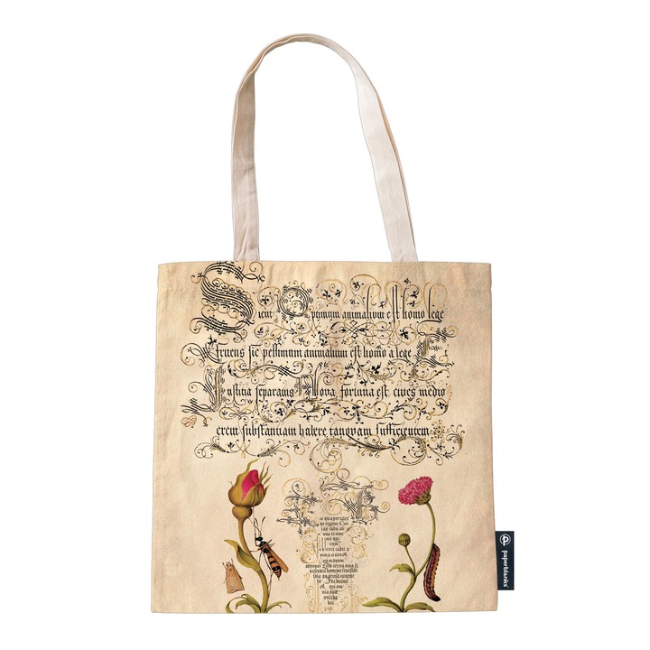 Táska, Paperblanks, Flamand Rose, textil, 380 x 380 mm