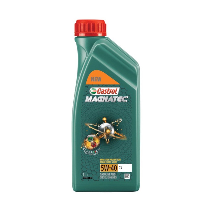 Set 2 x Ulei MotorC3 5W40, 1 l, Castrol Magnatec