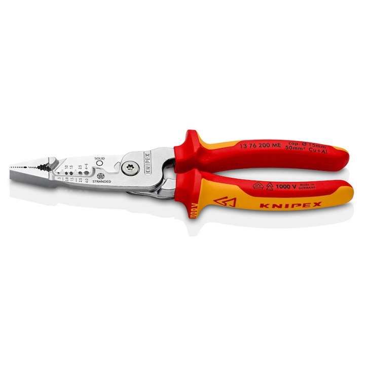 Knipex 13 76 200 ME Multifunkciós villanyszerelő fogó (1376200ME)