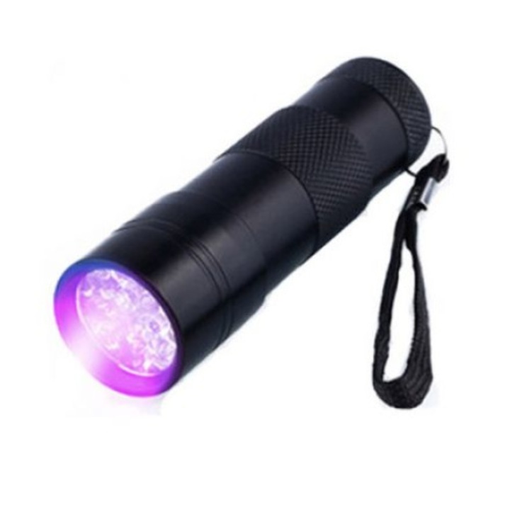 Фенерче с UV светлина, 9 LED диода, 395nm