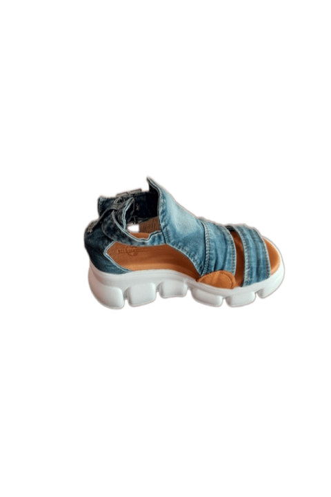 Sandale denim Melissa, Albastru, Albastru