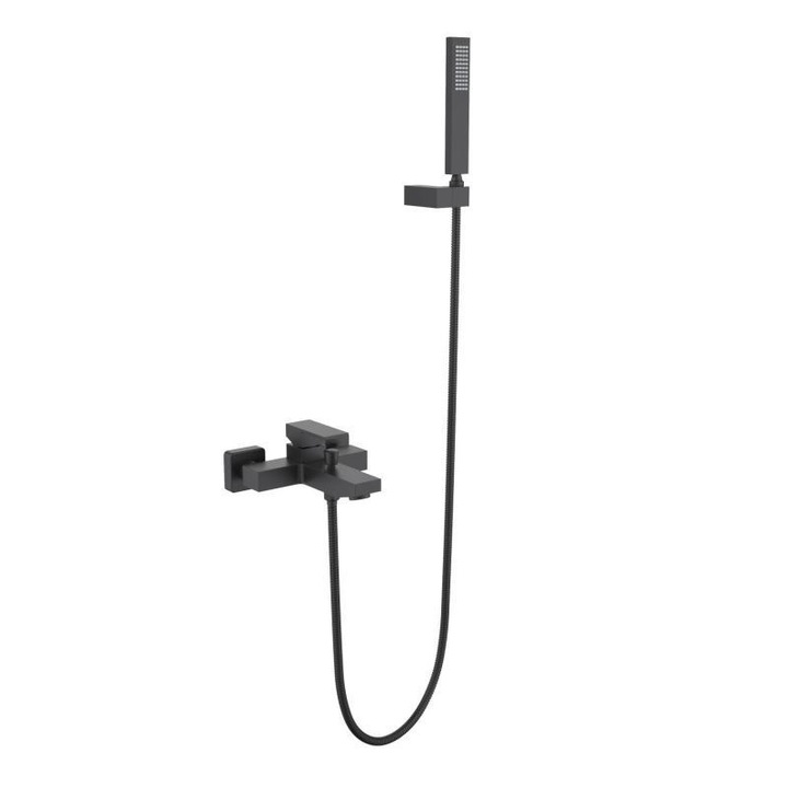 Cubefield kád/zuhany csaptelep - Fekete