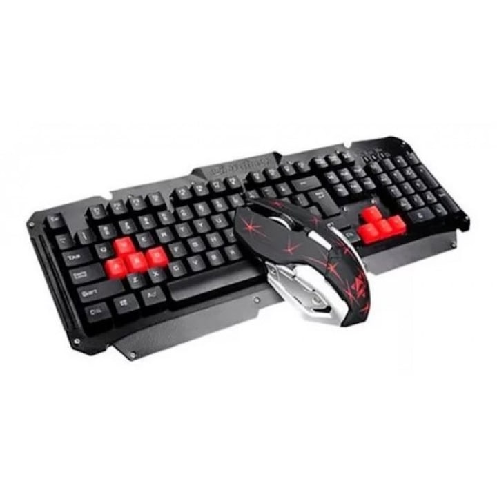 Tastatura mecanica Jedel KL95, USB, Negru