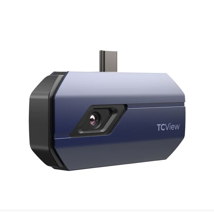 Термокамера за телефон Topdon TC001, Type C порт, За откриване на течове и диагностика, Резолюция 256×192 px