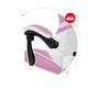 Scaun Gaming Huzaro Force 4.4, Cadru Otel, Material Tesatura Mesh, 130 Kg, Perna Lombara, Tetiera, Functia Siderest, Roz