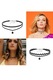 Set 12 coliere choker, Axroad Mall, Catifea, Steluta, Fundita, Triunghi, Marime reglabila, Stiluri multiple, Rezistenta la coroziune, Nu este usor de decolorat, Cadouri minunate, Aliaje/Dantela, 30+ cm, Negru