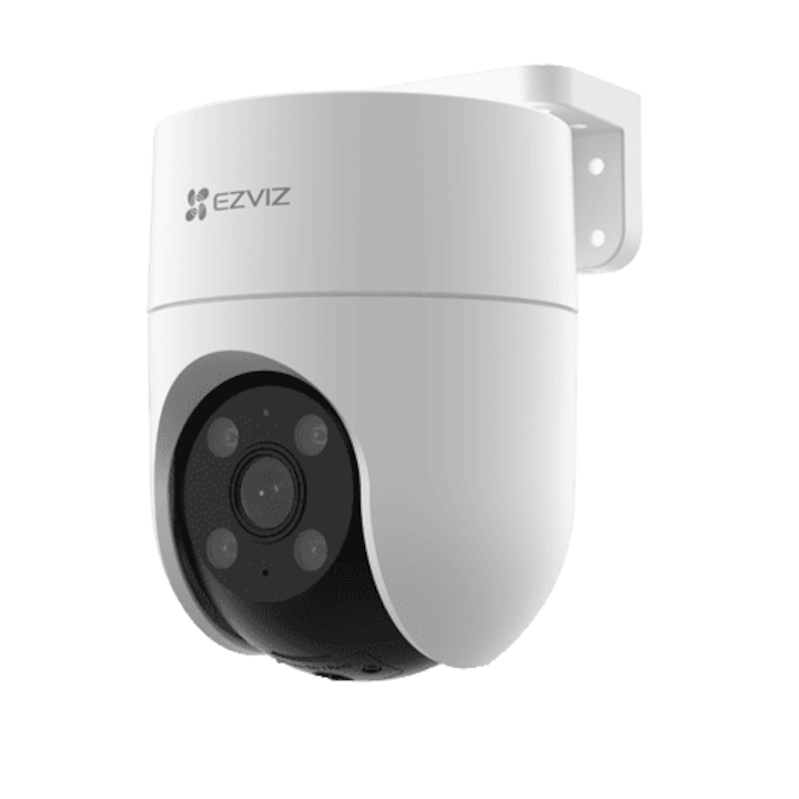 Камера за наблюдение Ezviz H8C Pan & Tilt Wi-Fi, 2MP, Full HD, AI-Powered Human Shape Detectionn, Auto-Tracking, Two-Way Talk, Color Night Vision, Weatherproof Design