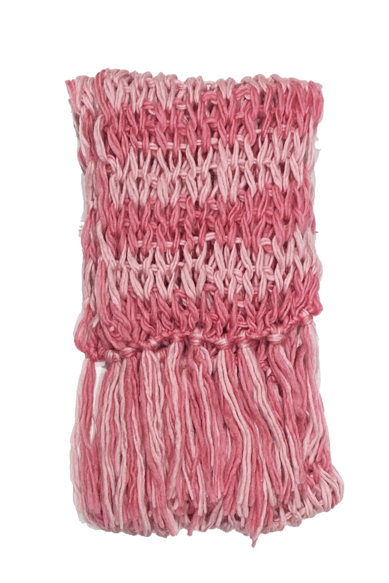 Fular Knitwear oversize, impletit manual, roz - eMAG.ro