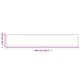 Covor traversa aspect sisal vidaXL, gri taupe, 50x300 cm, 2.03 Kg