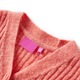 Cardigan fete, Zakito Europe, poliester, maneci lungi, decolteu in V, roz, 116 cm, 5-6 ani