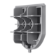 Aspirator vertical Samsung Bespoke Jet Plus Pro Extra, VS20B95973B/GE, putere 580W, 0.5L, 25.2V, Digital Inverter, Mop rotativ cu pulverizator, Perie Pet, autonomie 120 min, Negru Chrometal si Albastru Midnight