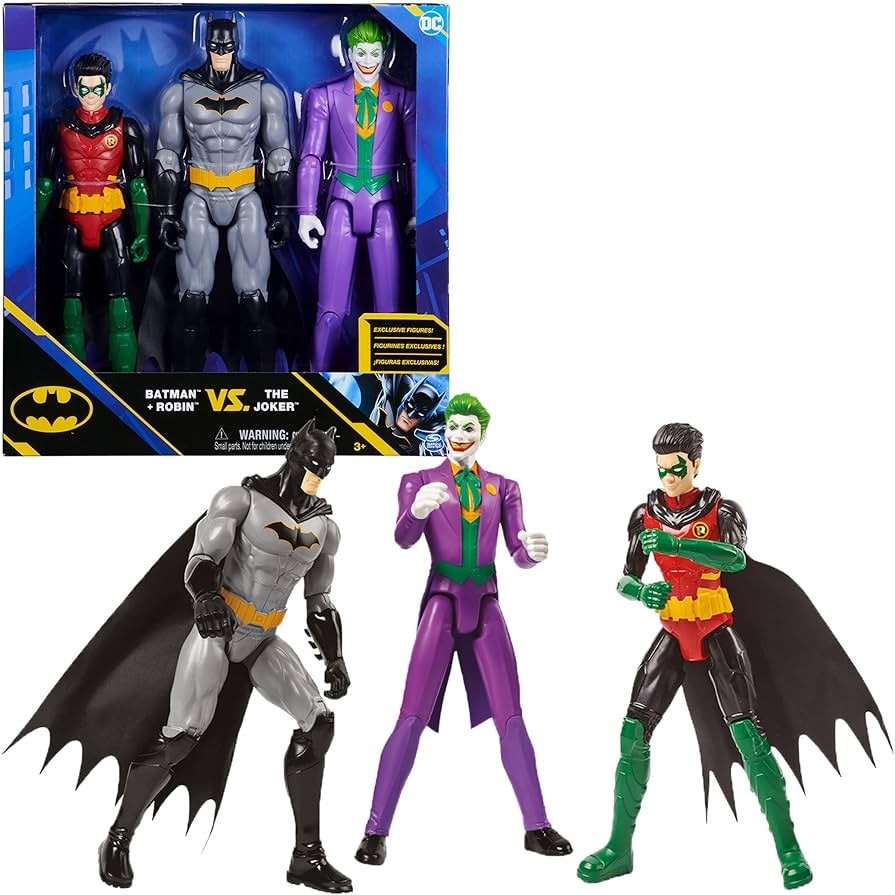 Batman and robin action hot sale figures