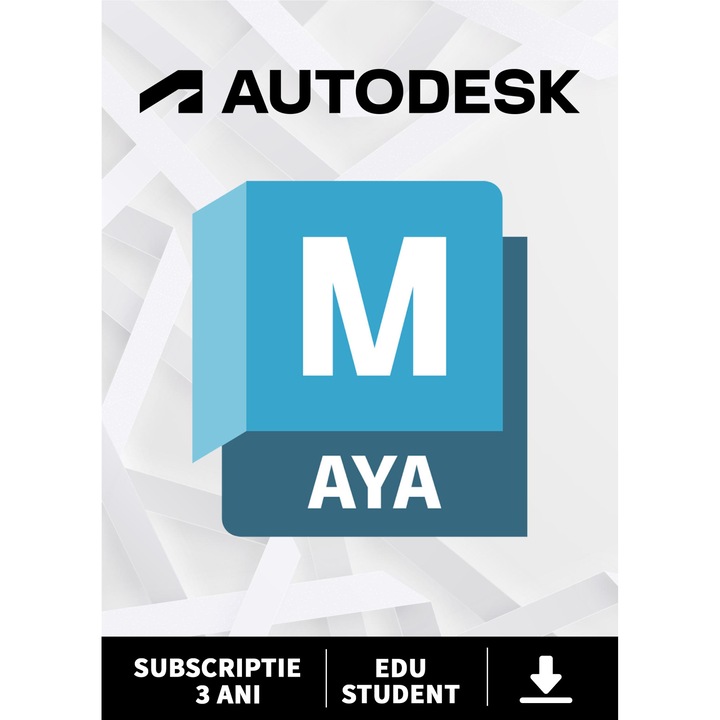 Autodesk Maya 2024 lincenc, diák, 3 év, 2 eszköz