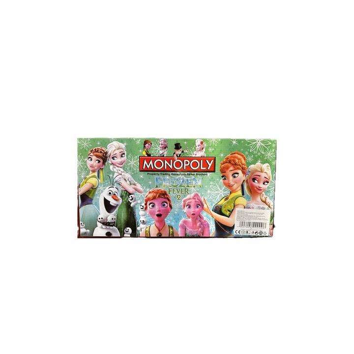 Társasjáték, Monopoly Frozen, gyerekeknek és felnőtteknek, 8 év felett