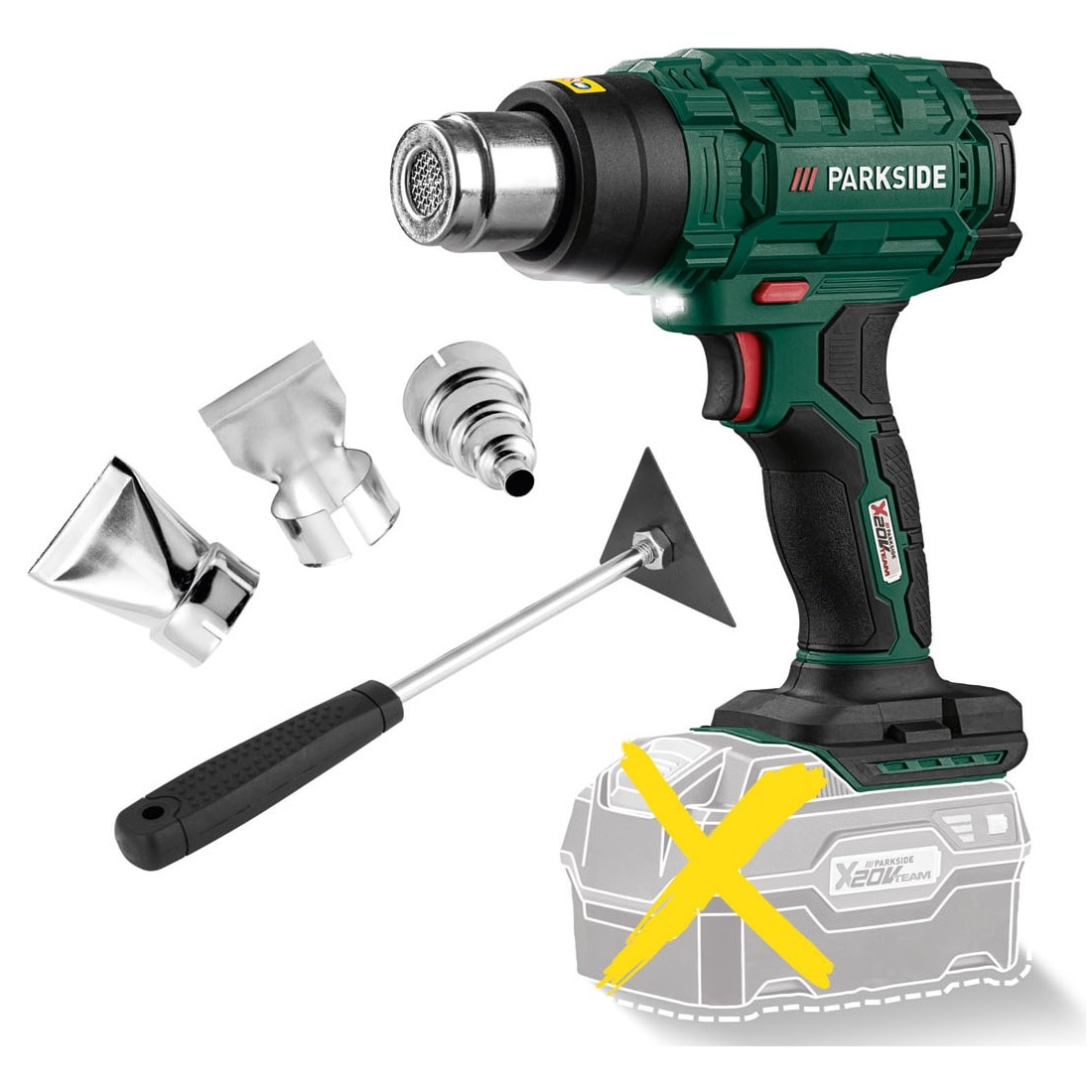 PARKSIDE® DÉCAPEUR THERMIQUE Sans Fil »PHLGA 20- Produktbild-Vorschau 2