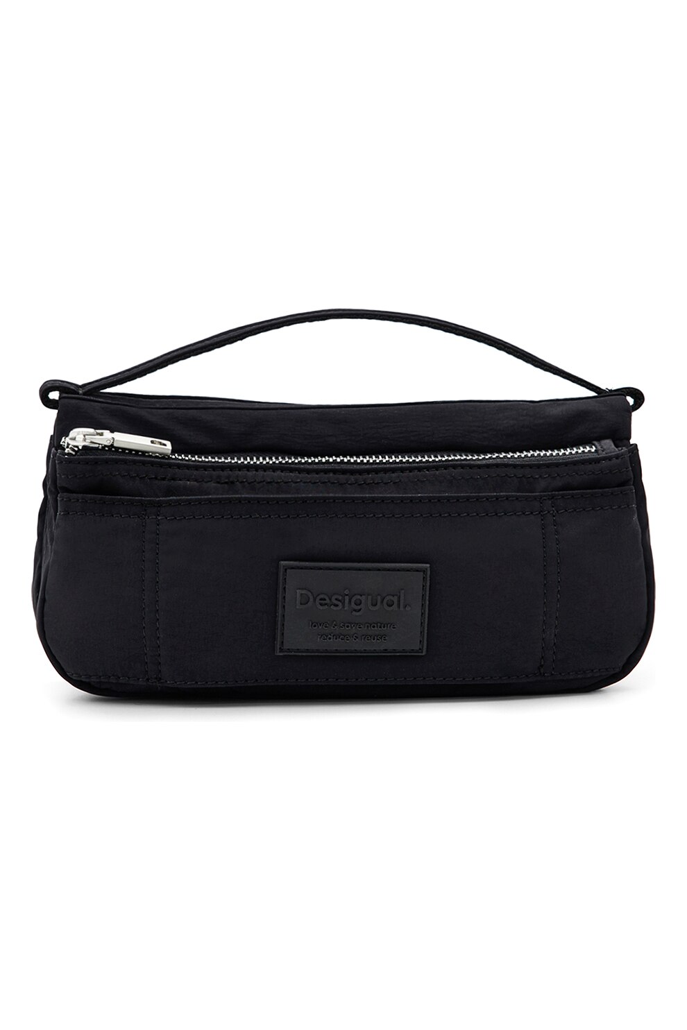 DESIGUAL, Geanta crossbody uni, Negru