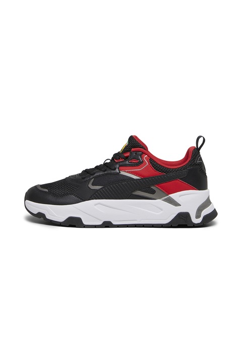 Puma, Pantofi sport Scuderia Ferrari Trinity, Rosu/Negru, 44.5