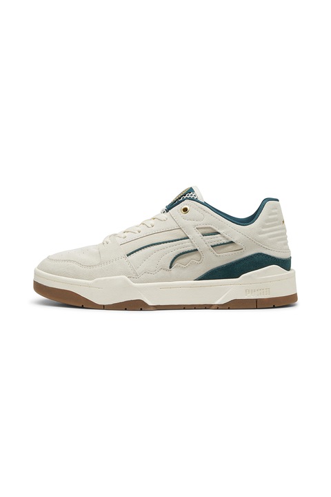 Puma, Велурени спортни обувки Slipstream Staple, Крем, 9.5
