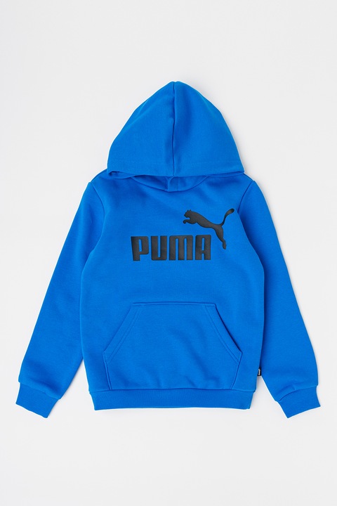Puma, Hanorac cu imprimeu logo Essentials, Albastru