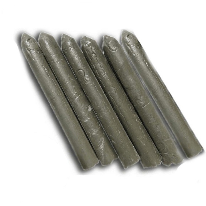 Set 6 tije de sudura cu praf nuclear, X Autohaux, Aluminiu, Negru