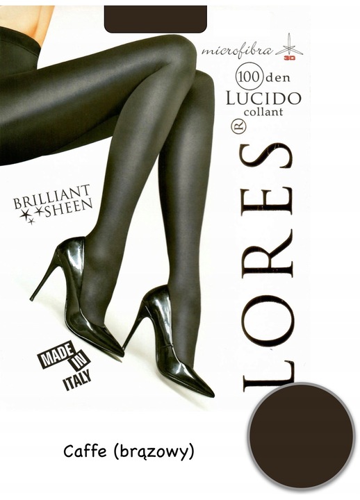 Dres dama, Lores, 100 DEN, poliamida1`, Maro