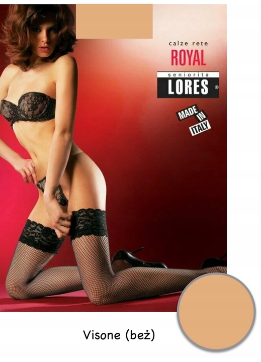 Ciorapi dama, Lores, Plasa, Rosu, Bej