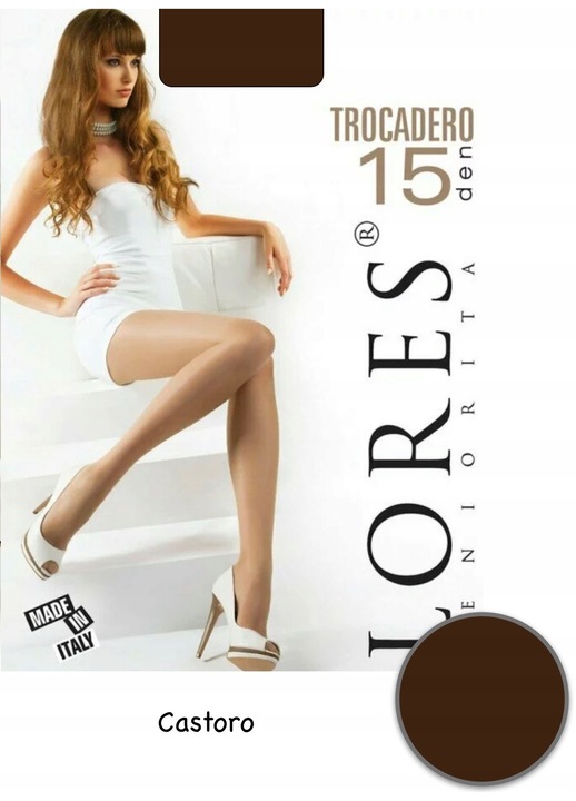 Dres dama, Lores, Microfibra, 15 DEN, Negru, M