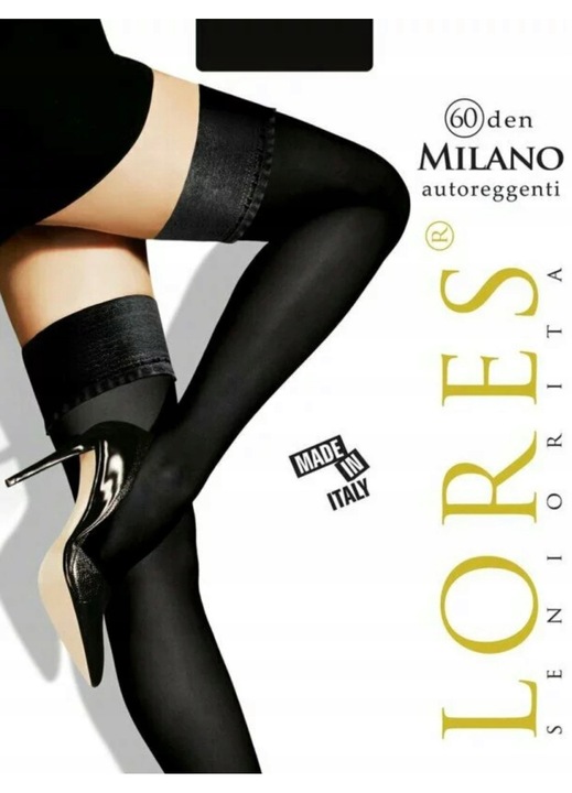 Ciorapi dama, Lores, Poliamida, 60 DEN23`, Gri inchis, XS-S