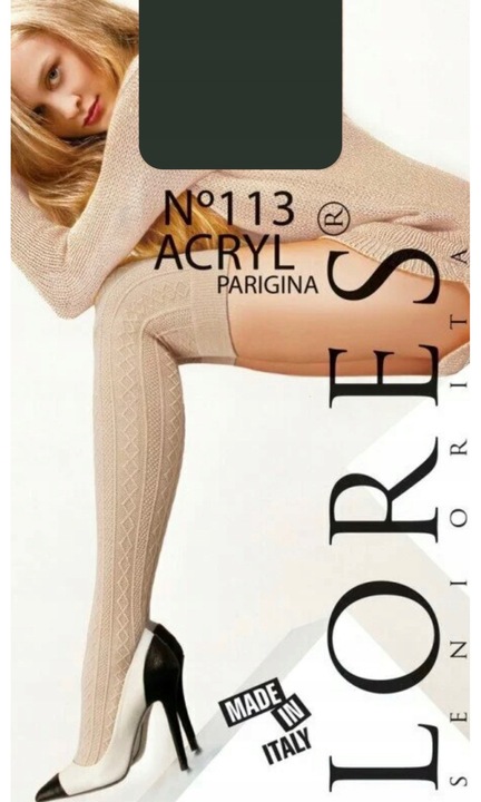 Ciorapi dama, Lores, Lana, Kaki