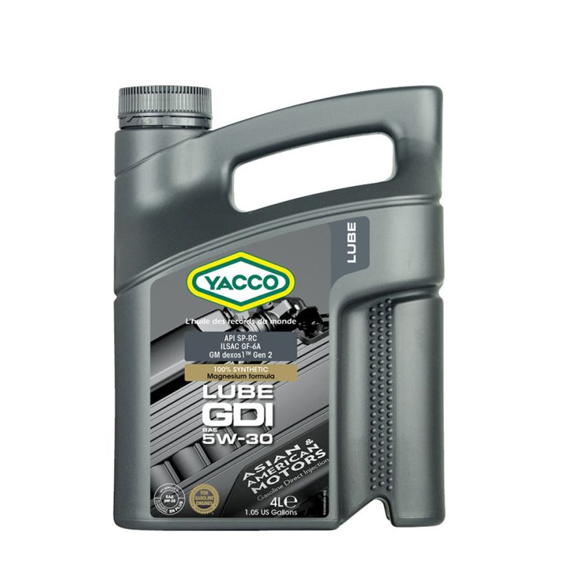 Двигателно масло Yacco Lube GDI 5W30, 4л - eMAG.bg