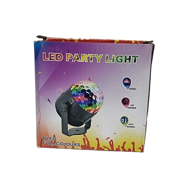 Glob cu lumini Party Light, RGB, LED