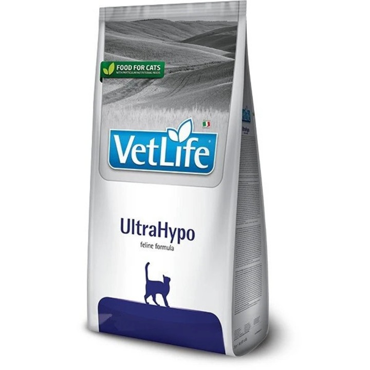 Hrana dietetica pentru pisici, Vet Life Ultrahypo, 5 kg