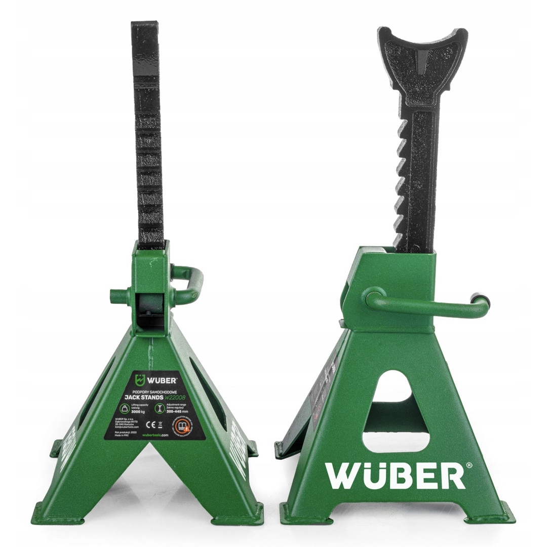 Set 2 capre auto, Wuber, 3T, Reglabile, 305-455 mm, Verde - eMAG.ro