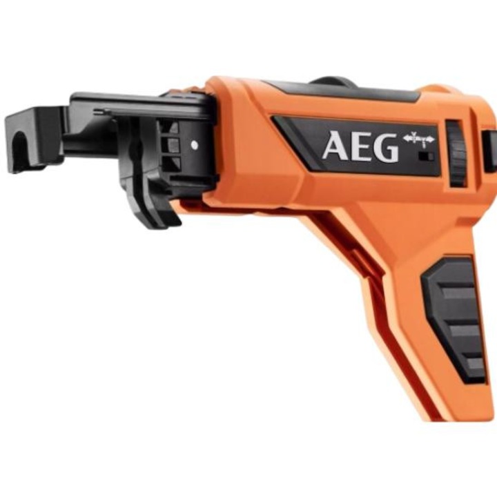 Adaptor masina de gaurit, AEG, PowerTools, 18V, Portocaliu/Negru