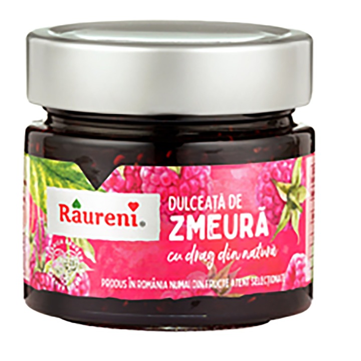 Dulceata Zmeura 270 g, Raureni